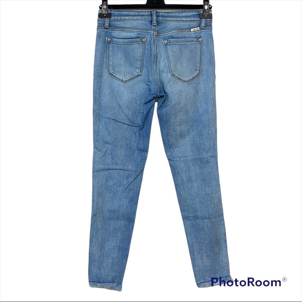 KanCan Diem Low Rise Distressed Ankle Skinny Jeans - Picture 3 of 11